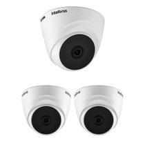 Kit 3 Câmeras HDCVI Lite 2 Megapixels Full HD 20m VHL 1220 D Intelbras Kit 3 Câmeras HDCVI Lite 2 Megapixels Full HD 20m VHL 1220 D Intelbras