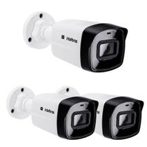 Kit 3 Câmeras IP 2 Megapixels Full HD 30m PoE VIPC 1230 B G2 Intelbras