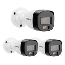 Kit 3 Câmeras Multi HD 2 Megapixels 20m VHD 1220 B FULL COLOR G8 Intelbras