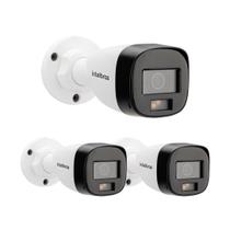 Kit 3 Câmeras Multi HD 2 Megapixels 20m VHD 1220 B FULL COLOR Intelbras