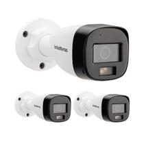 Kit 3 Câmeras Multi HD 2 Megapixels 20m VHD 3220 B FULL COLOR + Intelbras