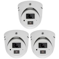 Kit 3 Câmeras Multi HD 2 Megapixels 20m VHD 3220 MINI D Intelbras