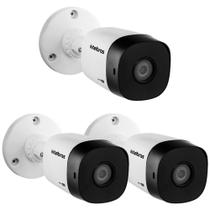 Kit 3 Câmeras Multi HD 2 Megapixels 3.6mm 30m VHD 1230 B G7 Intelbras
