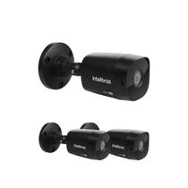 Kit 3 Câmeras Multi HD 2 Megapixels 30m VHD 1230 B G8 BLACK Intelbras