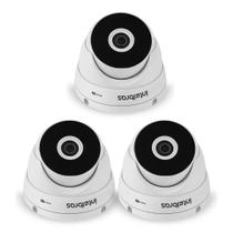 Kit 3 Câmeras Multi HD 2 Megapixels 30m VHD 3230 D G8 Intelbras