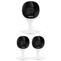 Kit 3 Câmeras Wi-Fi Inteligente Com Alarme e Armazenamento em Nuvem iMX C Intelbras Kit 3 Câmeras Wi-Fi Inteligente Com Alarme e Armazenamento em Nuvem iMX C Intelbras