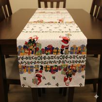 Kit 3 Caminhos De Mesa Trilho Estampas De Natal Sortidos