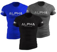 Kit 3 Camisa Camiseta Masculina Dry Fit Treino Academia Musculação Original - ALFA KING