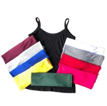 kit 3 camisa camiseta regata feminina moda casual exclusiva tendência