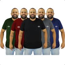 Kit 3 Camisa Plus Size Camiseta Masculina Dry Fit Academia