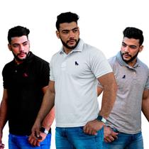 Kit 3 Camisa Polo Original Estilo Rei Kit 3 Camisa Polo Original Estilo Rei