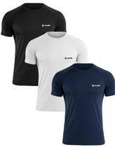 Kit 3 Camisa Térmica Esportiva Masculina Manga Curta Conforto Treino Kit 3 Camisa Térmica Esportiva Masculina Manga Curta Conforto Treino