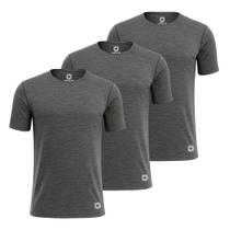 Kit 3 Camisa Térmica Masculina DryFit Anti Suor Proteção Solar UV50+