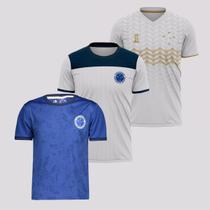 Kit 3 Camisas Cruzeiro Infantil