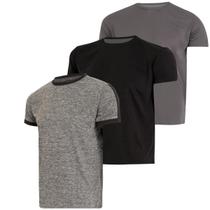 Kit 3 Camisas Dry Premium Masculina Fitnnes Academia - Daze Modas