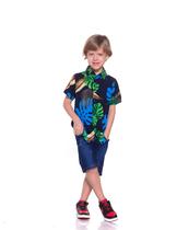 Kit 3 Camisas infantil menino estampada 4 ao 8 Dieguinho