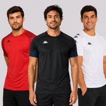 Kit 3 Camisas Kappa Garret Shelty e Johnson
