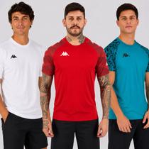 Kit 3 Camisas Kappa Tully Vatare e Raglany Kit 3 Camisas Kappa Tully Vatare e Raglany