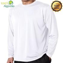 Kit 3 Camisas Manga Longa Masculina Camiseta Comprida Alta Qualidade