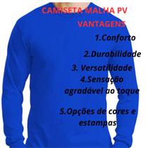 Kit 3 Camiseta Básica infantil Menino e Menina Unisex Manga Longa 100% algodão Kit 3 Camiseta Básica infantil Menino e Menina Unisex Manga Longa 100% algodão