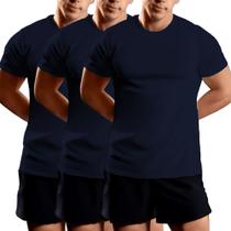 Kit 3 Camiseta Dry Fit Esportivo Para Treino Academia Corrida Esportes Básica Tecido Leve