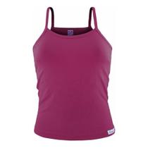 Kit 3 Camiseta Feminina Alça Básica Lisa Conforto Justa
