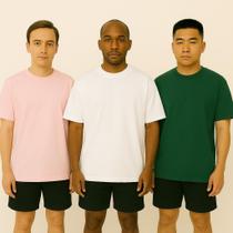 Kit 3 Camiseta Oversized Camisa Manga Longa Masculina Lisa Diversas cores Kit 3 Camiseta Oversized Camisa Manga Longa Masculina Lisa Diversas cores