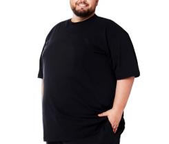 Kit 3 Camiseta Plus Size Lisa Básica Masculina Camiseta Plus Size G1 G2 G3 Camiseta Tamanho Grande