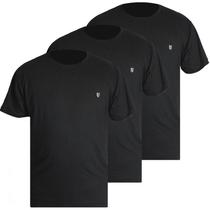 Kit 3 Camiseta Plus Size Over G1,G2,G3,G4 100% Algodão Premium