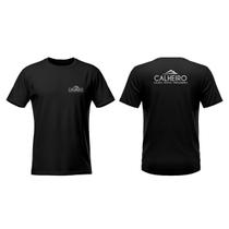 Kit 3 Camiseta Profissão Calheiro Malha Fria Antipilling