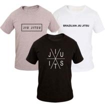 KIT 3 Camiseta Ragor Slim Algodão Luta Jiu Jitsu Treino KIT 3 Camiseta Ragor Slim Algodão Luta Jiu Jitsu Treino