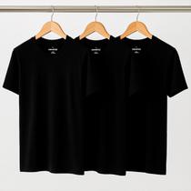 Kit 3 Camisetas Algodão Masculinas Sandrini Day Kit 3 Camisetas Algodão Masculinas Sandrini Day