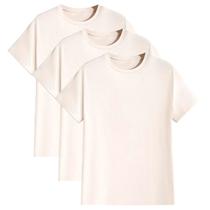 Kit 3 Camisetas Algodão Peruano Huxter OffWhite