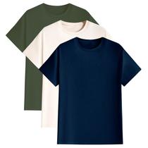 Kit 3 Camisetas Algodão Peruano Huxter Puno Kit 3 Camisetas Algodão Peruano Huxter Puno