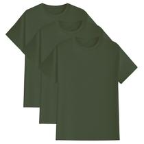 Kit 3 Camisetas Algodão Peruano Huxter Verde