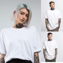 Kit 3 Camisetas Camisa Blusa Masculina Lisa Basica Oversized Streetwear Cor Preta,Branca,Offwhite. Kit 3 Camisetas Camisa Blusa Masculina Lisa Basica Oversized Streetwear Cor Preta,Branca,Offwhite.