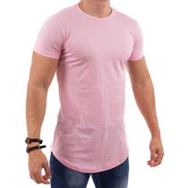 kit 3 Camisetas Camisa Masculina Long Line Oversized Swag Top Super Confortável