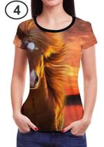 Kit 3 Camisetas Camisas Femininas Roupas Blusa