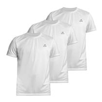 Kit 3 Camisetas Color Dry Workout Muvin Masculina Manga Curta Para Corrida, Caminhada e Academia