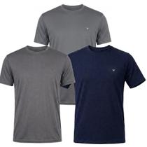Kit 3 Camisetas Dry Fit Ideal Para Academia - Kit 3 Camisetas Dry Fit Ideal Para Academia -