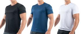 Kit 3 Camisetas Dry Fit Masculina 100% Poliéster