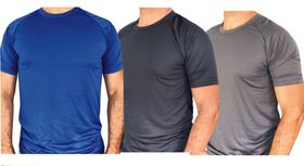 Kit 3 Camisetas Dry fit Masculina