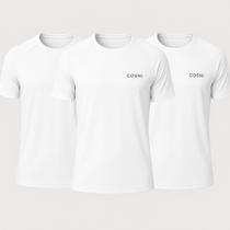 Kit 3 Camisetas Dry Fit Masculinas Respirável, Confortável, Alta Performance