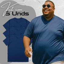 Kit 3 Camisetas Esportivas Masculinas Dry Fit Gola V Academia Esportes Ultra Leve e Fresca