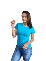 Kit 3 Camisetas Feminina Tshirt Basica Algodao Premium