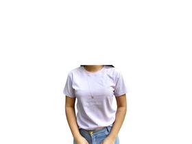 Kit 3 camisetas femininas básicas tshirt 100% algodão