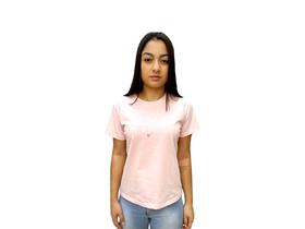Kit 3 camisetas femininas básicas tshirt 100% algodão