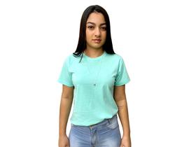 Kit 3 camisetas femininas básicas tshirt 100% algodão