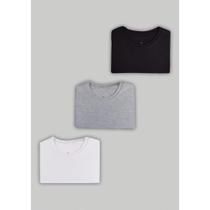Kit 3 Camisetas Hering Slim Básica Masculina Kit 3 Camisetas Hering Slim Básica Masculina