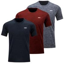 Kit 3 Camisetas Masculina Academia Treino Dagg Esportiva Dry